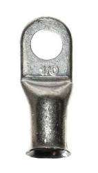 1/0 AWG 3/8" Copper Tinned Plated Lugs Bag of 5 - Click Image to Close